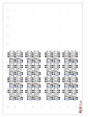 8 x 1-bit Logic Unit Relays