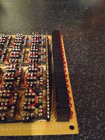 ALU Logic Card (internal power & result links added) (close up 2)