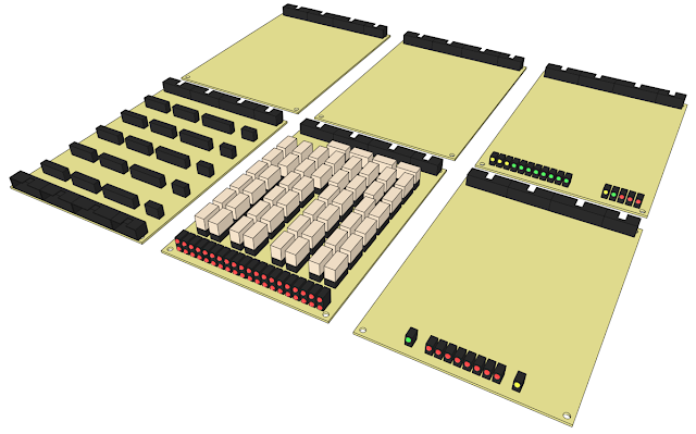 3D model of all cards constructed to date