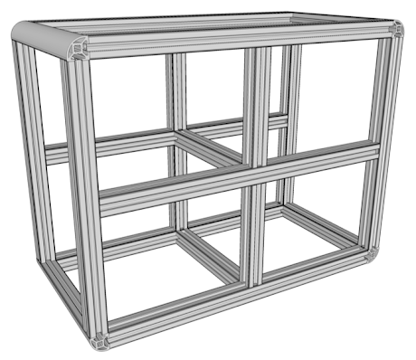 Enclosure basic frame