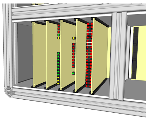 Card Bay Rendering