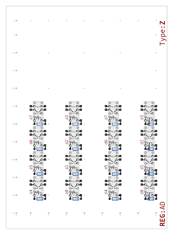 2 x 8 bit register relays