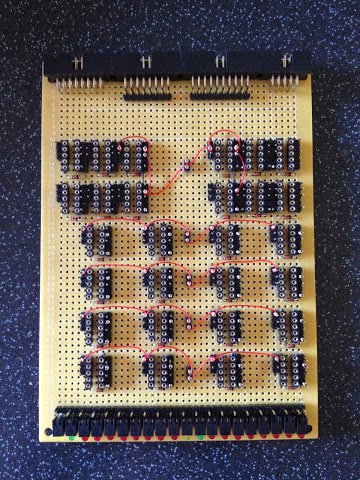 A/D Register Card wire wraps stage 1