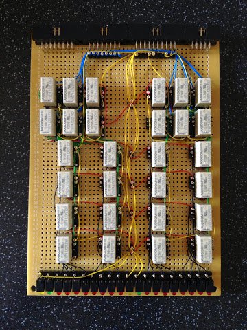 Completed A/D Register Card (front)