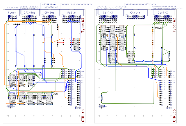 Control Cards with added connectors, interconnects and wiring