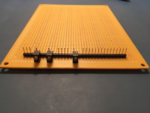 Decoder Card: Status LEDs (Front View)