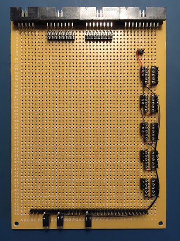 Decoder Card: Added LED and inter-relay wire wraps