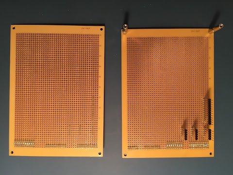 Sequencer Cards: Connectors and Interconnects (rear view)