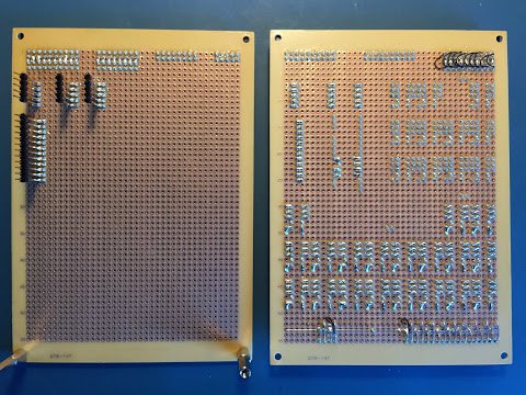 Sequencer with added flyback/feedback diodes (rear view)