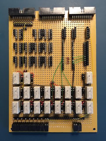 Sequencer with relays inserted