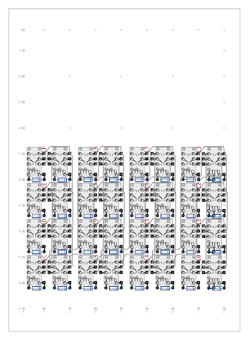 16 x 1-bit Half Adder Units