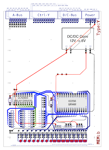 Memory Card B with relay driver added