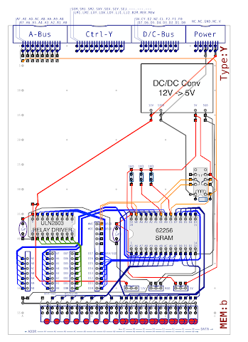 Memory Card B with final control lines added