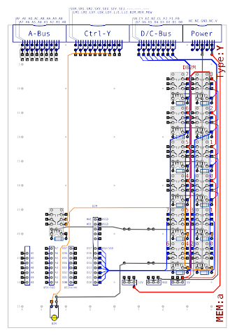 Memory Card A with added data bus in gating