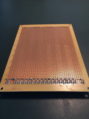 Reverse side of Program Counter LEDs