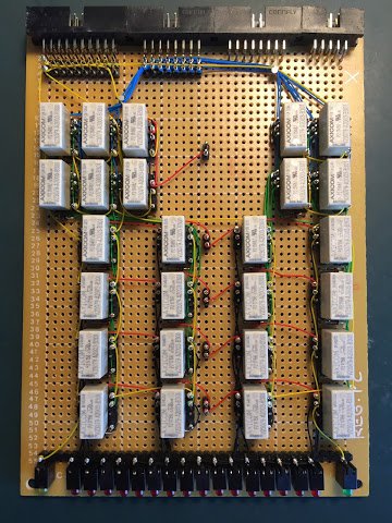 Program Counter with added relays