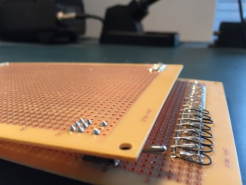 Close up of memory card LEDs (solder side - from the left)