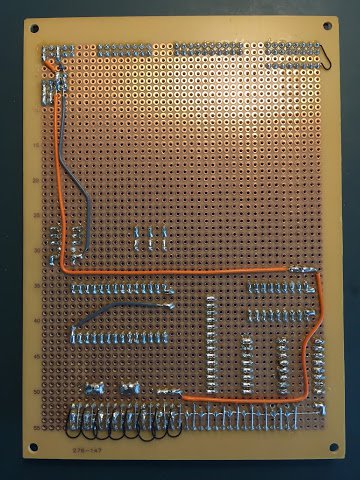 Lower memory card with added power rails