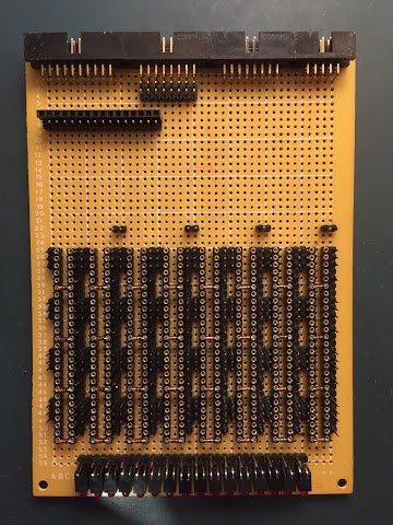 Lower incrementer card with added diodes