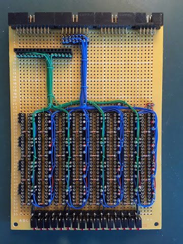 Lower incrementer card with added outbound incremented value wiring