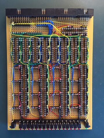 Upper incrementer card with added control wire wrap