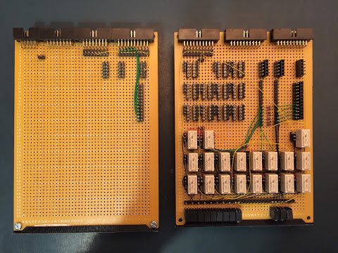 Sequencer cards (top side)