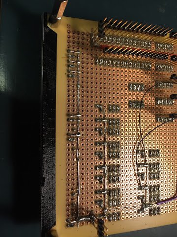 Upper Controller Card LEDs (rear view)