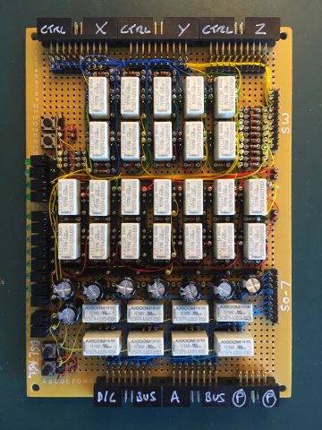 Auxiliary Card with Control Relays Added