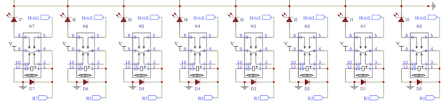 8-bit Register Unit