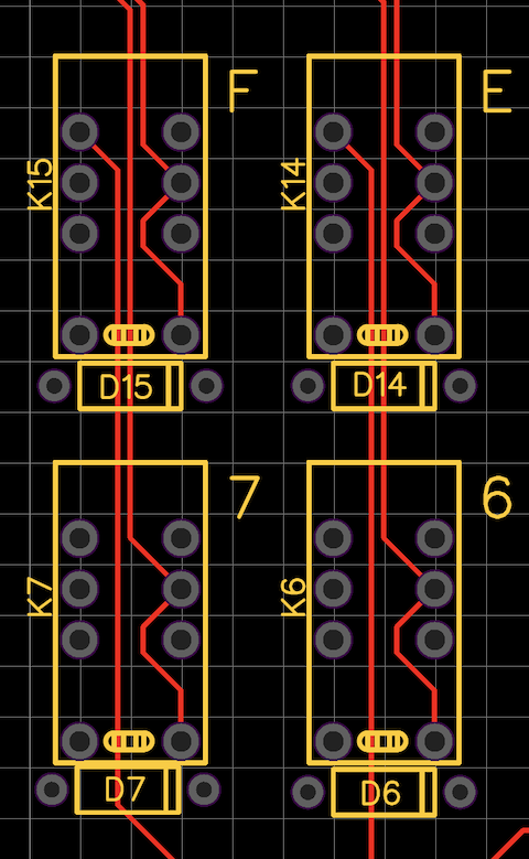 Relay tracks