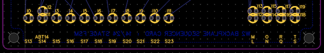 LEDs (Upper Card)