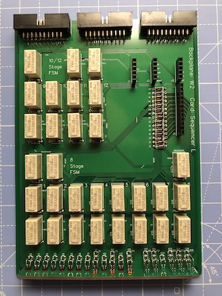 Completed Lower Sequencer Card