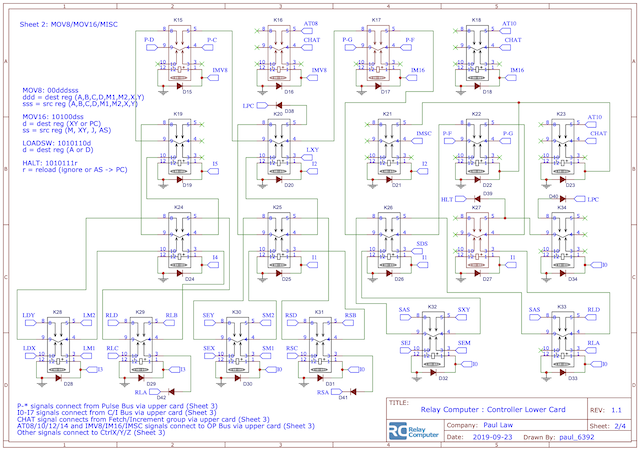 Combined MOV8, MOV16 & MISC schematic